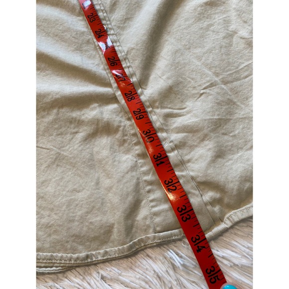 Sean John 100% Cotton L/S Neutral Khaki Button Down Men's Shirt Sz XXL - Picture 5 of 11